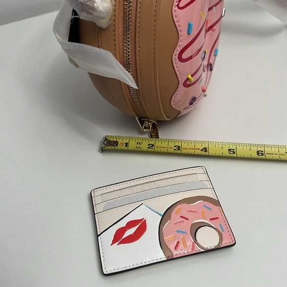 Kate Spade Donut Top Handle Crossbody Bag 7.24”H x 7.24”W x 4”D Smooth Leather - Picture 11 of 11
